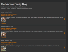 Tablet Screenshot of mansonblog.com